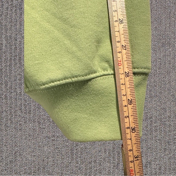 Best Grandma Ever Top Embroidered Cotton Lime Green Size XL - Picture 7 of 10